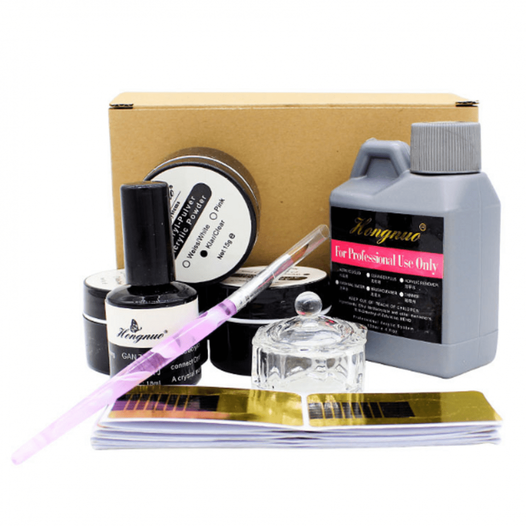 Acrylic Nail Starter Kit Glowii